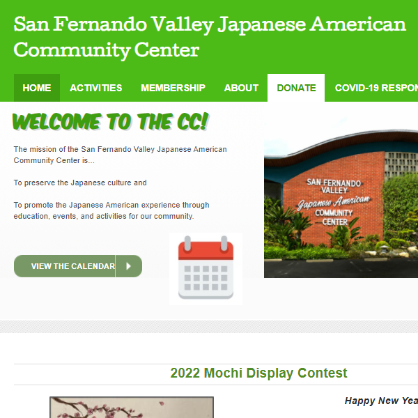 Japanese Organization in Pacoima CA - San Fernando Valley Japanese American Community Center
